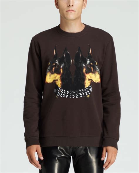 givenchy doberman sweatshirt urban outfitters|Givenchy Doberman Sweatshirt .